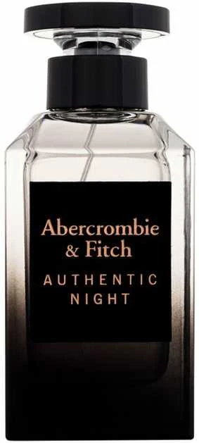 Abercrombie & Fitch Authentic Night EDT tualetinis vanduo vyrams, 100 ml