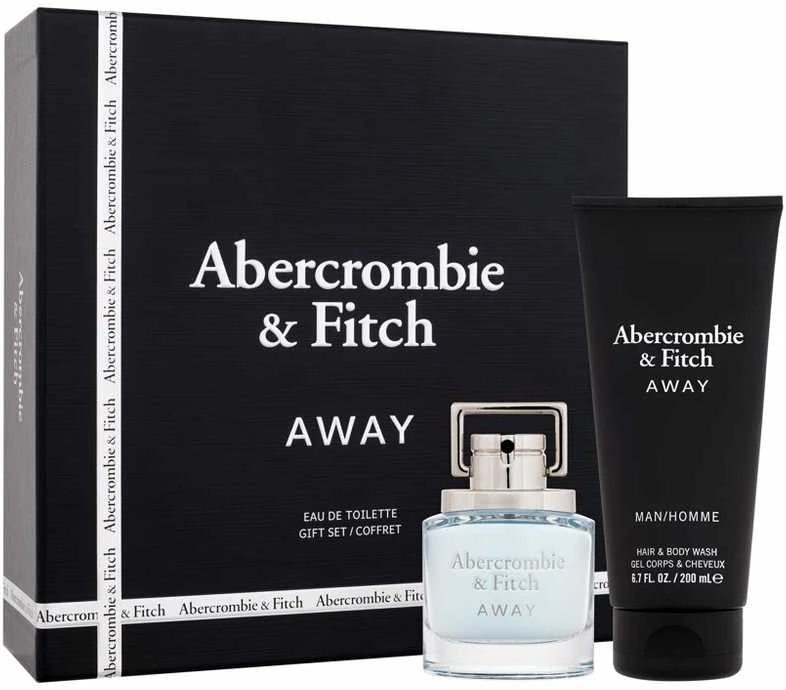 Abercrombie & Fitch Away rinkinys vyrams (EDT, 50 ml + dušo želė, 200 ml)