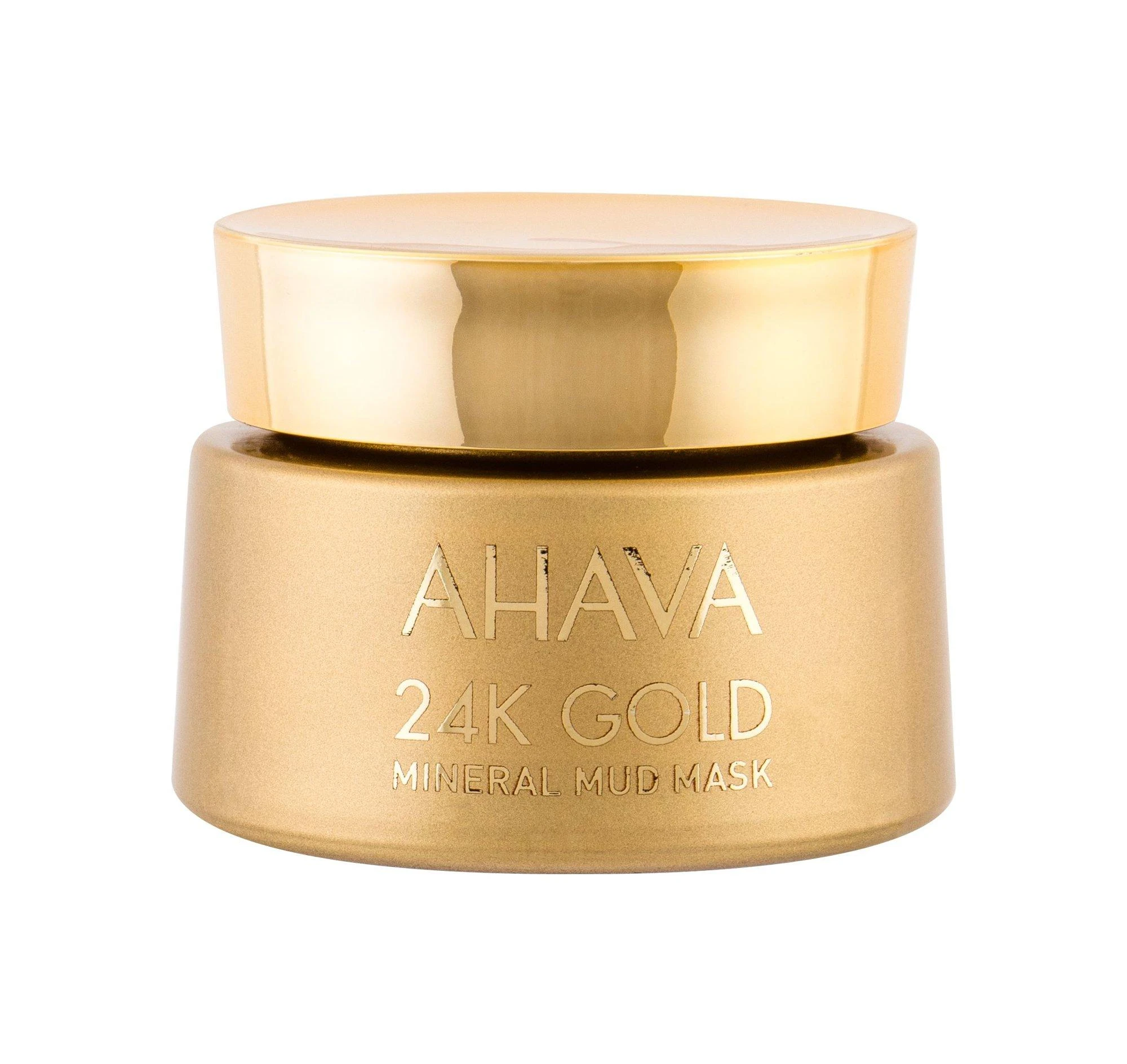 AHAVA 24K Gold Mineral Mud Mask aukso mineralinė purvo kaukė, 50 ml