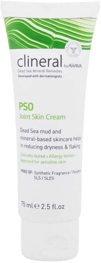 AHAVA Intensyvus drėkinamasis kremas "Clineral PS0" (sąnarių odos kremas) 75 ml