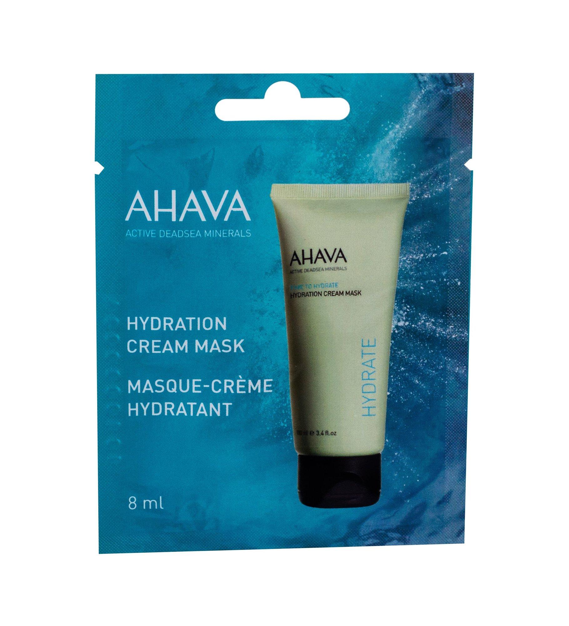 AHAVA TIME TO HYDRATE Hydration kreminė kaukė 8 ml