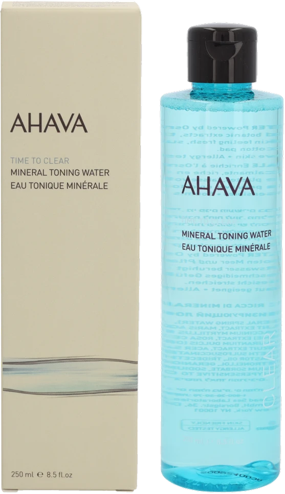AHAVA Time To Clear Mineral Toning Vanduo mineralinis tonizuojantis vanduo, 250 ml