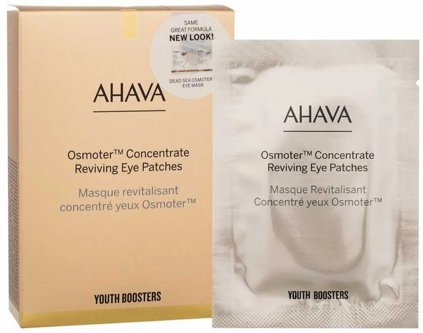 AHAVA Dead Sea Osmoter™ akių kontūro kaukės, 6 vnt.