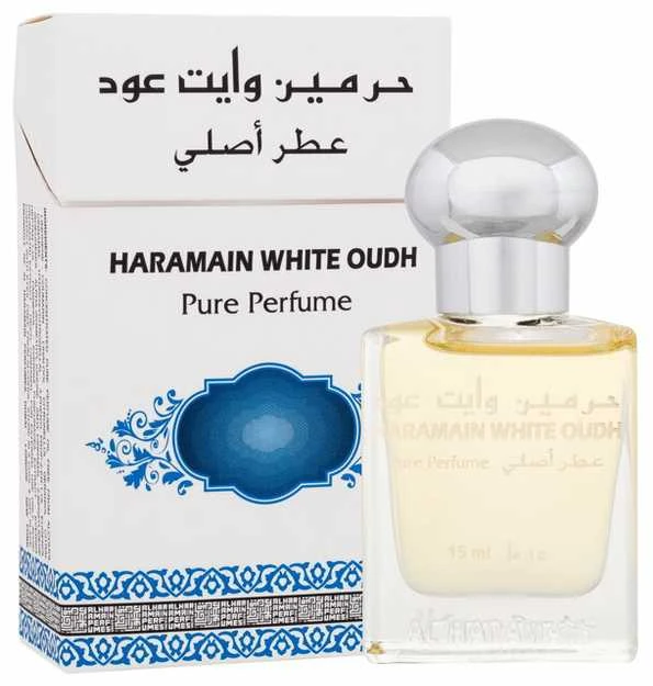 Al Haramain Baltas Oudh PP kvepalai unisex, 15 ml