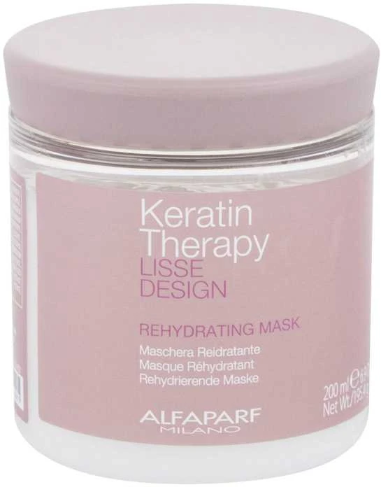 Alfaparf Milano Lisse Design Keratin Therapy drėkinamoji kaukė 200ml