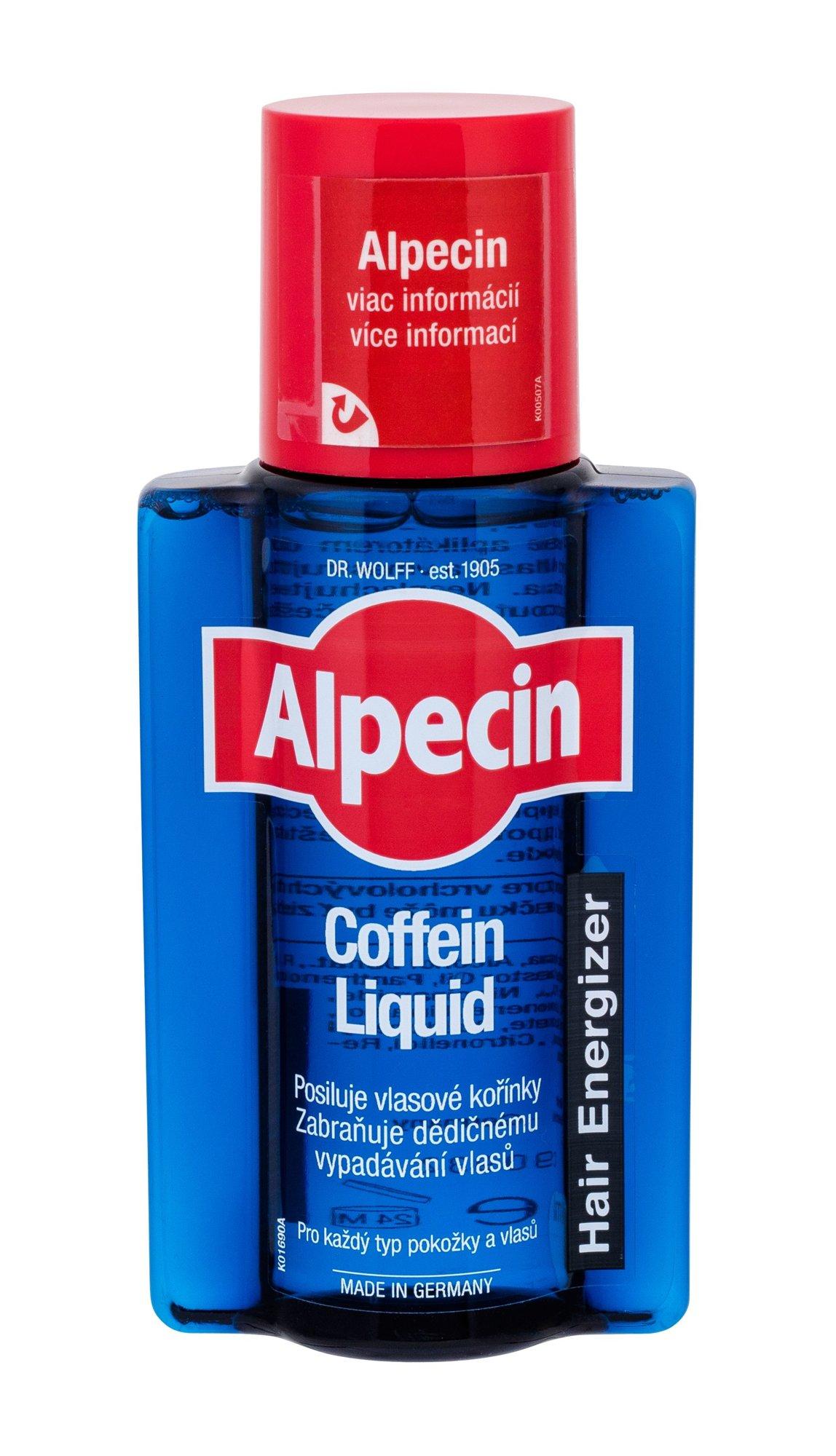 Alpecin kofeino skystas plaukų stipriklis nuo plaukų slinkimo, 200 ml