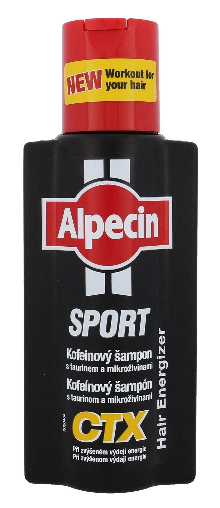 Alpecin Sport Coffein CTX Šampūnas vyrams, 250 ml