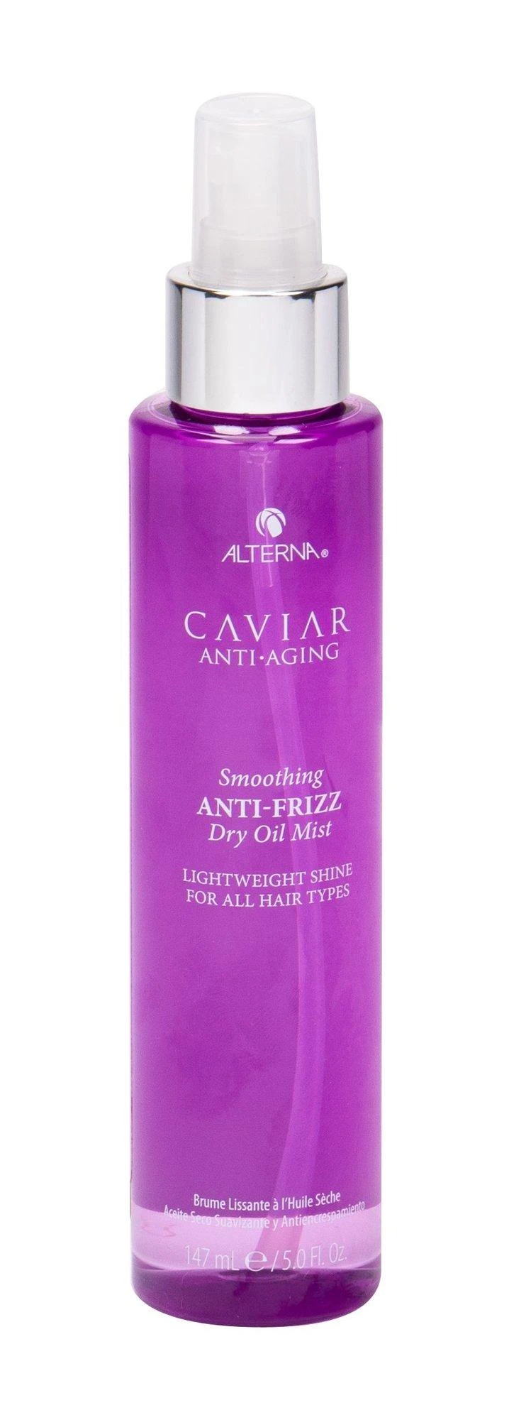 "Alterna Caviar Smoothing Minkštinantis ir glotninantis Dry Oil Mist" Išlyginamoji sausa aliejinė dulksna plaukams 147ml