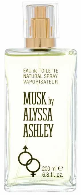 Tualetinis vanduo Alyssa Ashley Musk Eau De Toilette Purškiklis, 200ml