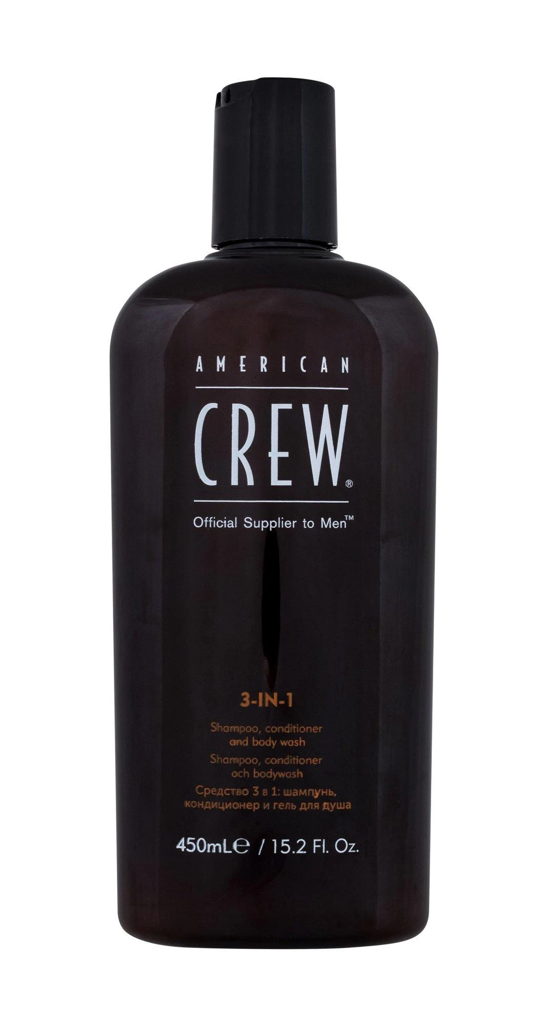 Šampūnas, kondicionierius ir dušo želė American Crew 3in1 Šampūnas, Conditioner, Kūno prausiklis 450ml