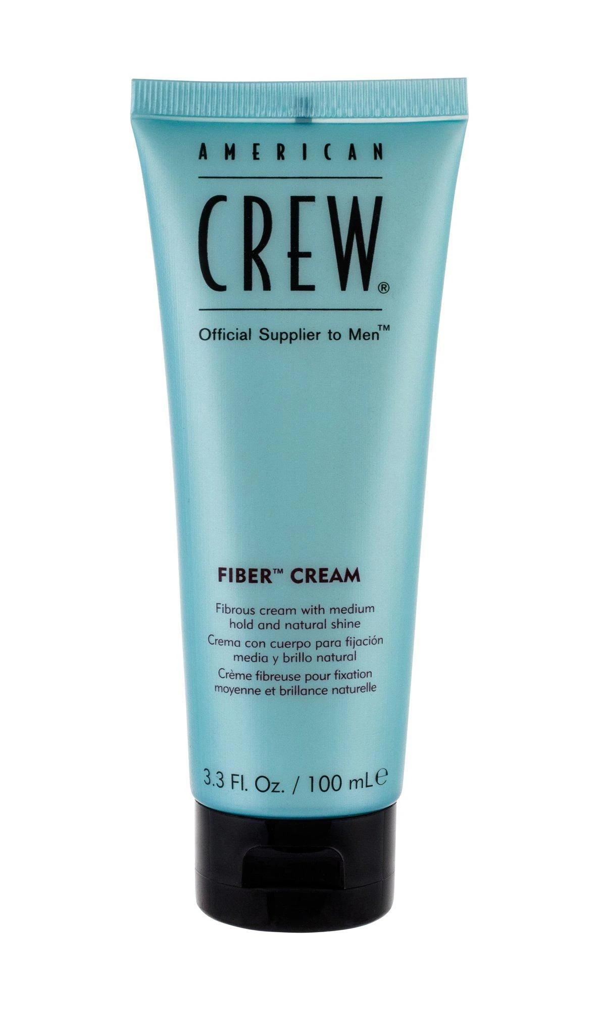 "American Crew" suteikiantis natūralaus blizgesio vidutinės fiksacijos plaukų kremas 100ml