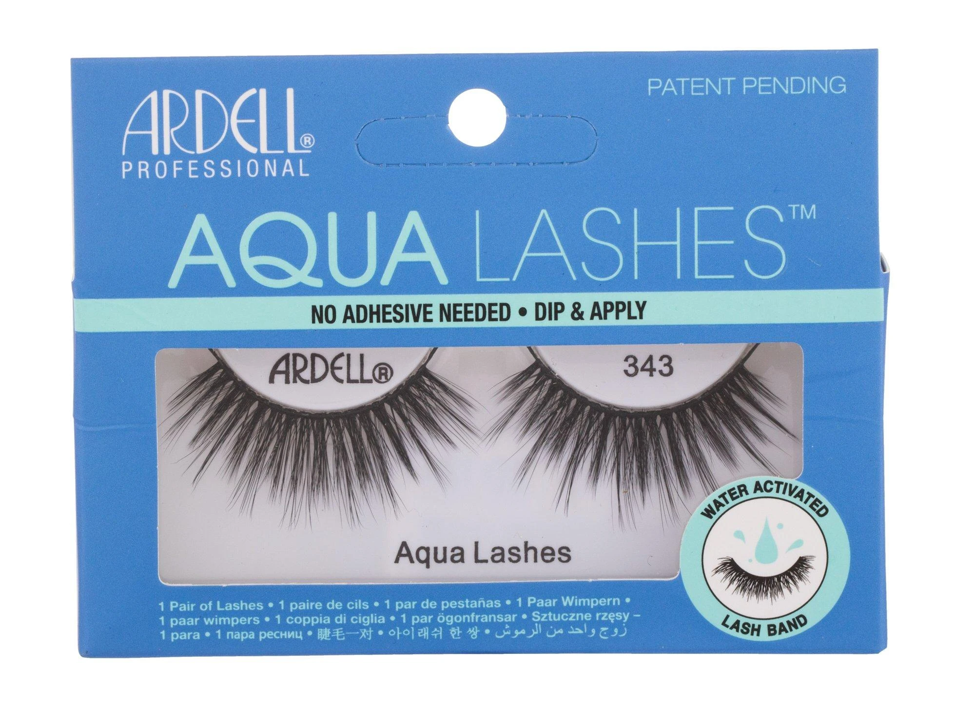 klijuojamos blakstienos "Ardell Aqua Lashes" 343