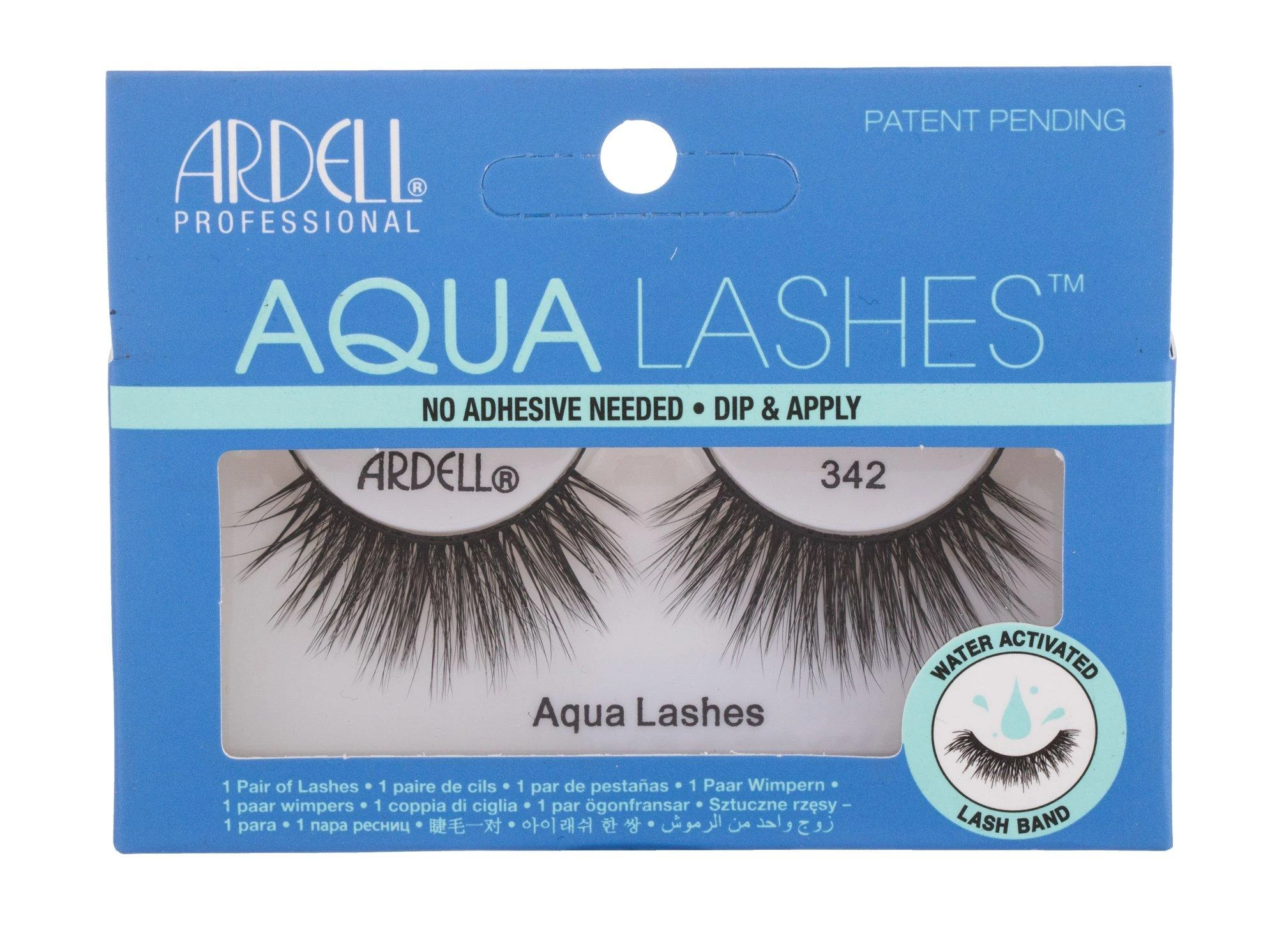 klijuojamos blakstienos "Ardell Aqua Lashes" 342