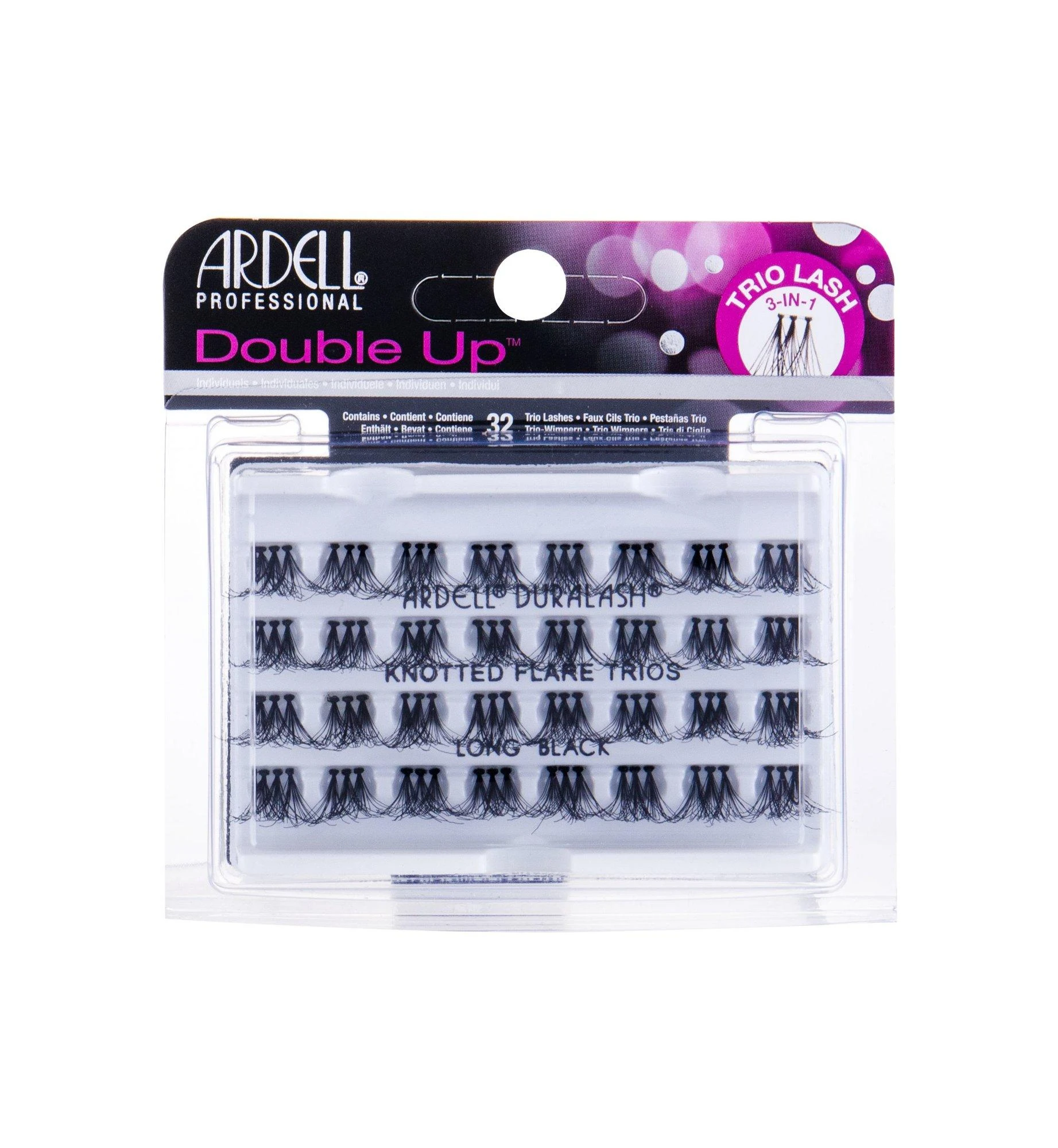 Ardell Double Up Knotted Trio Lash False Blakstienos