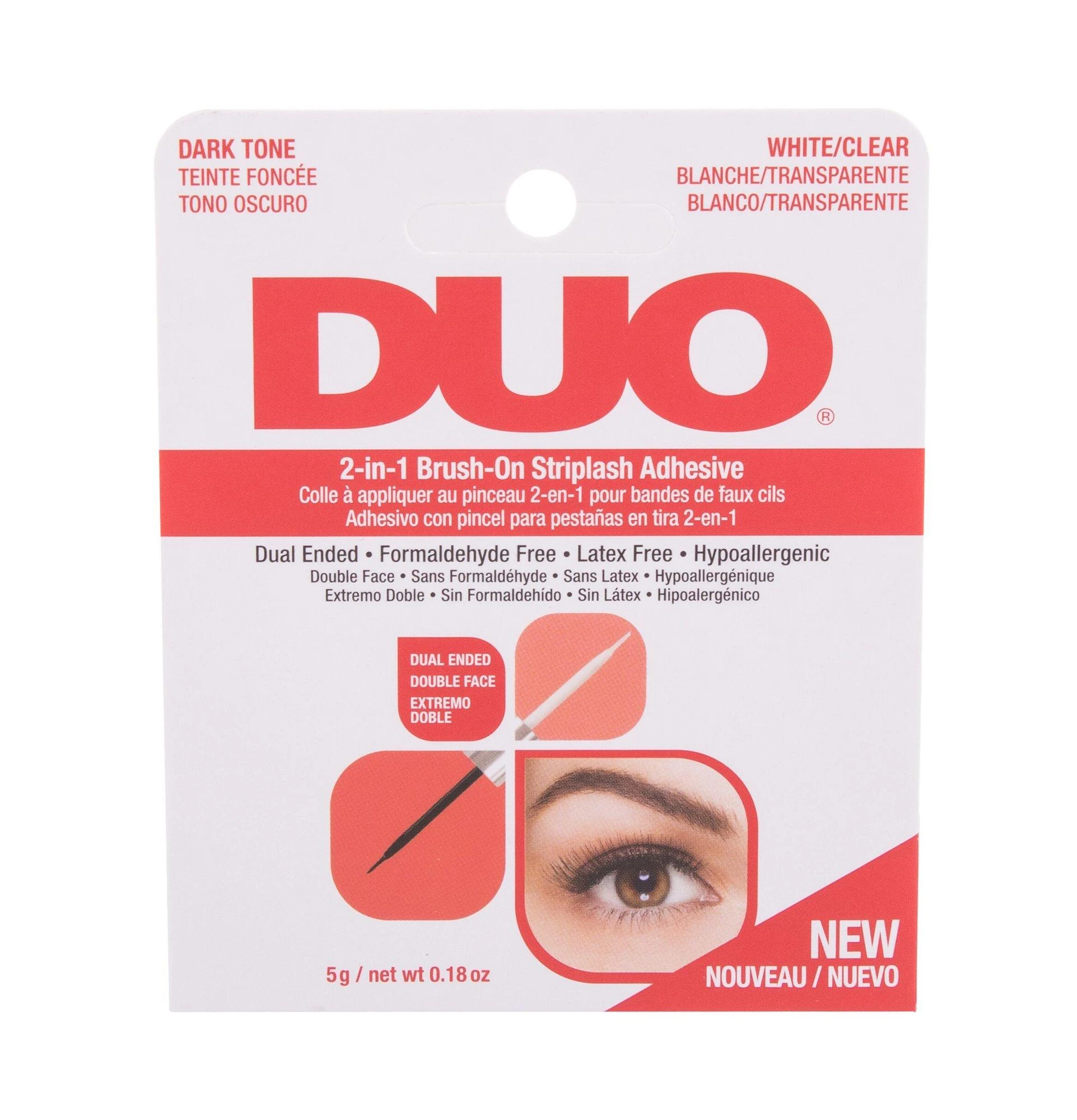 Ardell Duo 2-in-1 -Ant Striplash Adhesive False Blakstienos