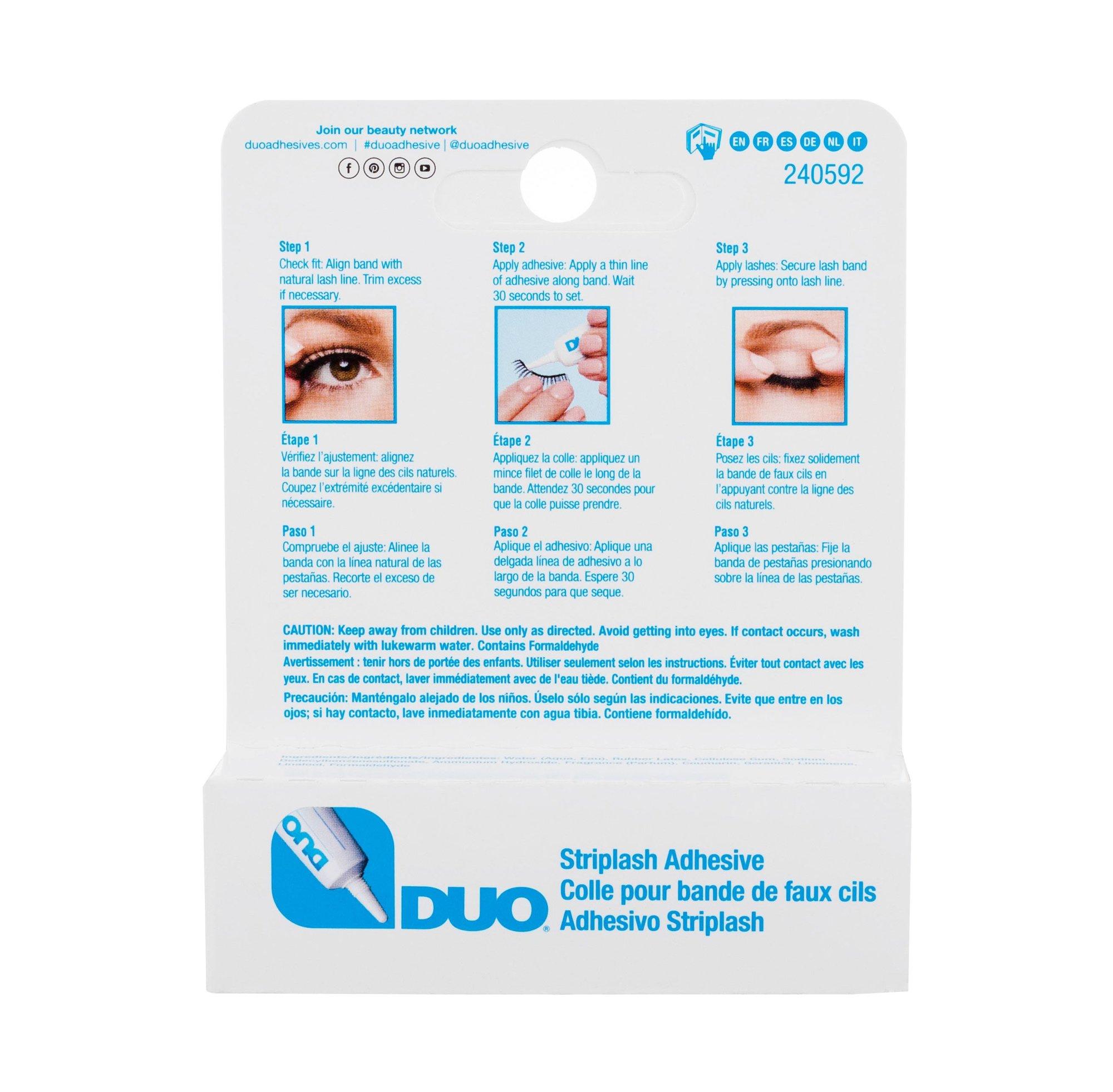 Ardell Duo Striplash Adhesive False Blakstienos