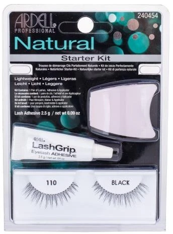 klijuojamos blakstienos "Ardell Pro Natural Lash Starter Kit" 110