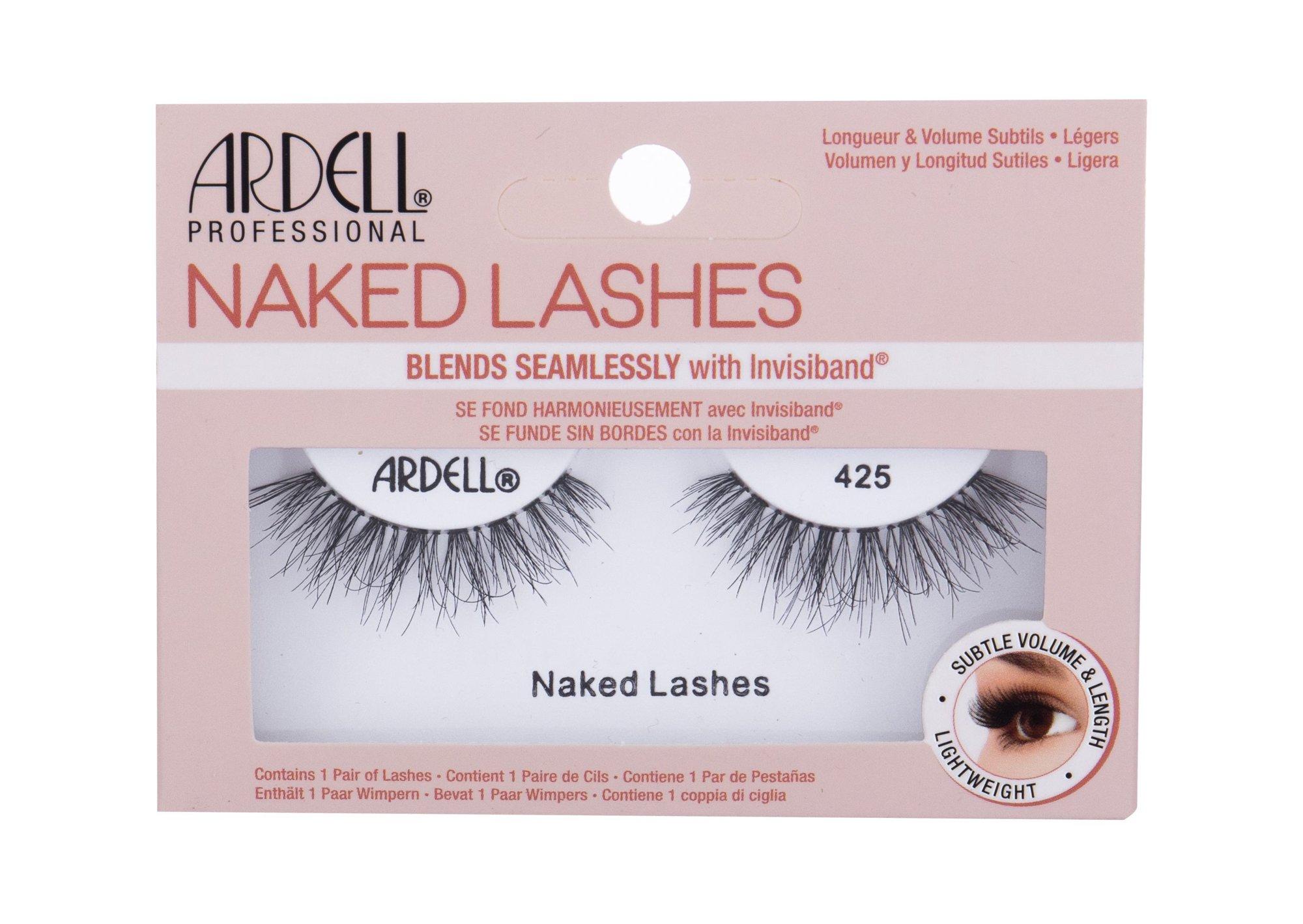 klijuojamos akių blakstienos "Ardell Naked Lashes" 425