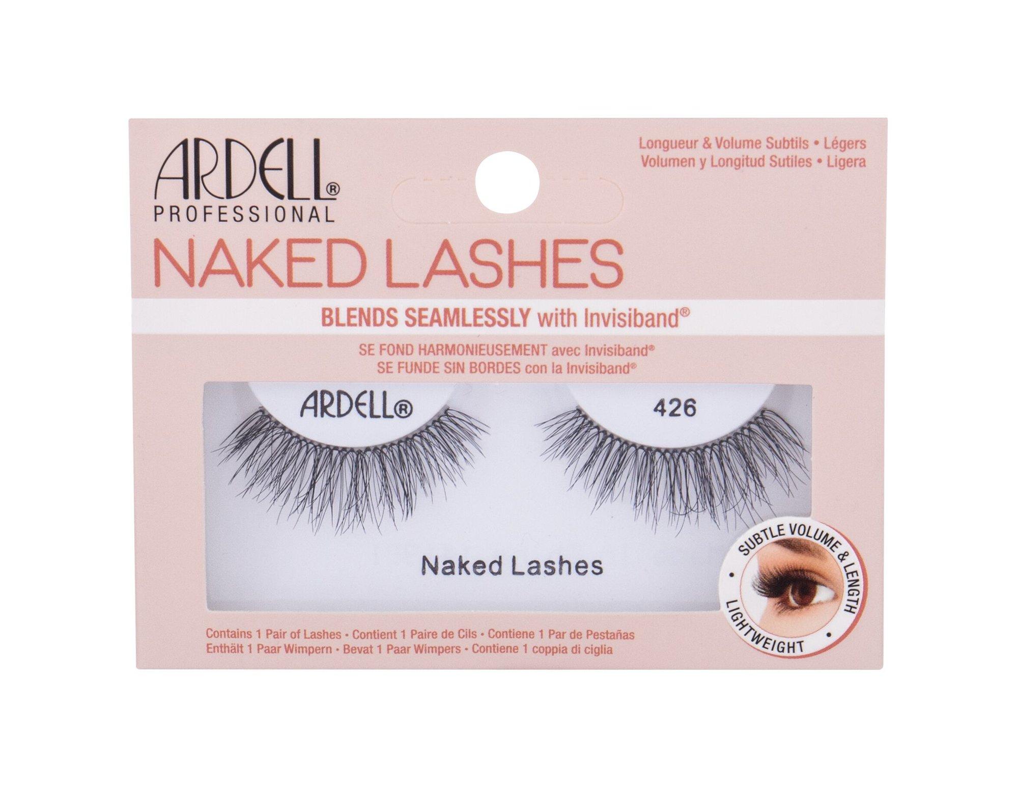klijuojamos akių blakstienos "Ardell Naked Lashes" 426