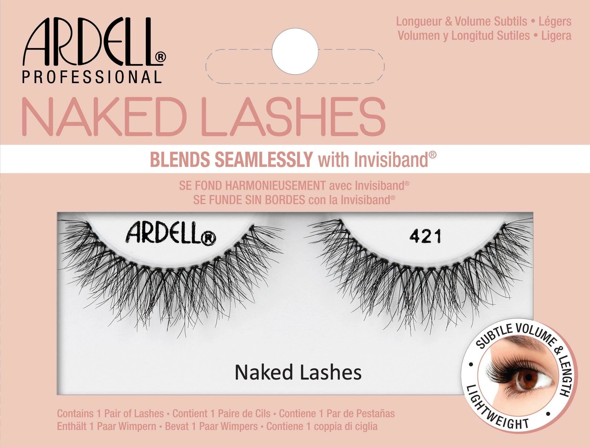 dirbtinės blakstienos Ardell Naked Lashes 421