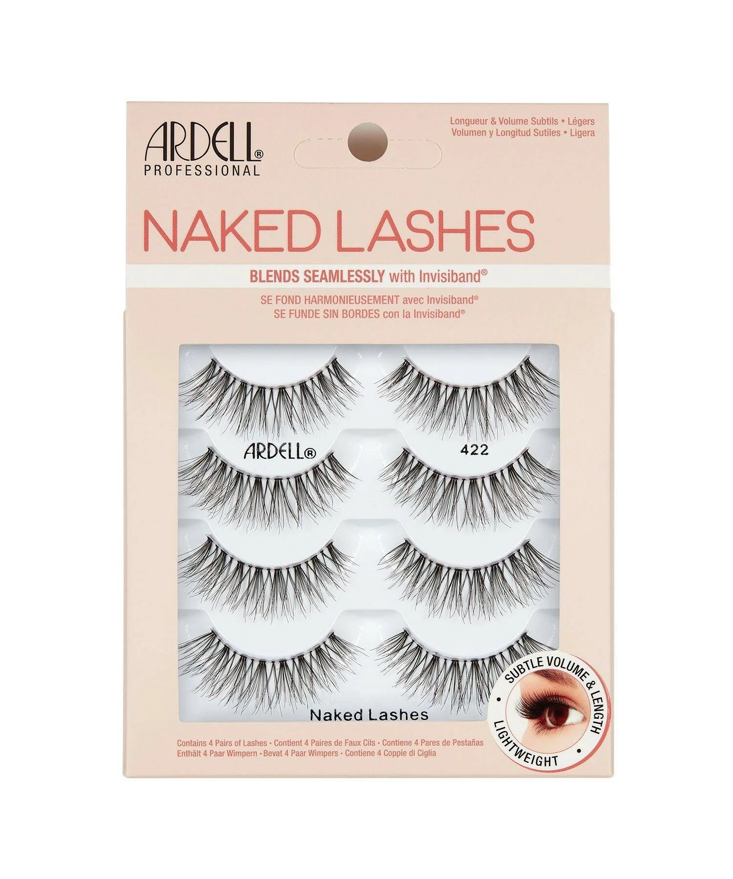Ardell Naked Lashes 422 False Blakstienos