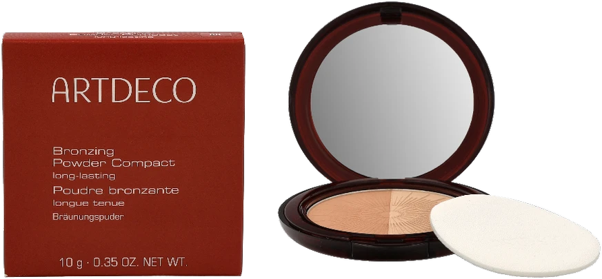 "Artdeco" bronzinė pudra Compact Long Lasting 80 Natural