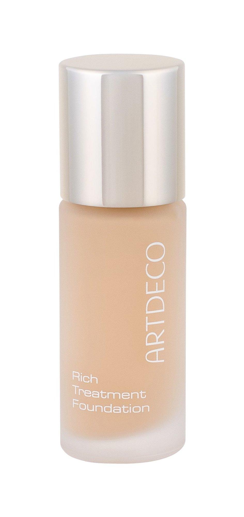 Artdeco Rich Treatment Foundation makiažo pagrindas, atspalvis: 10 Sunny Shell, 20 ml