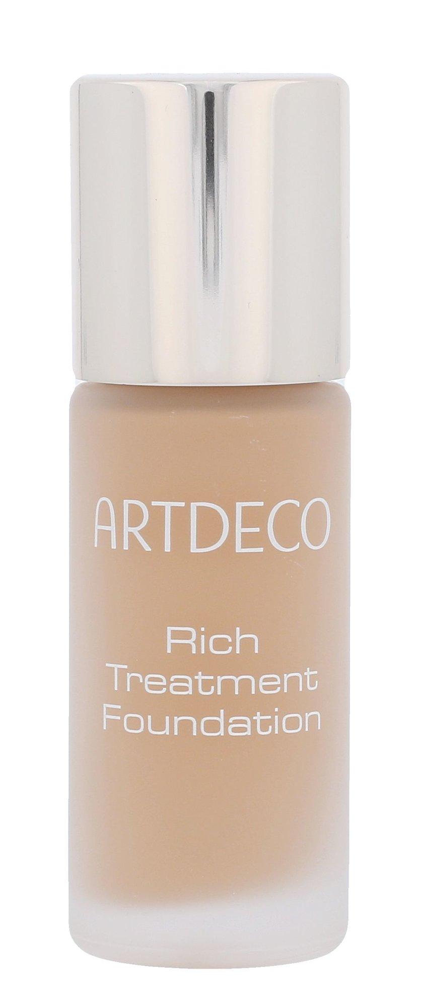 Artdeco Rich Treatment Foundation makiažo pagrindas, atspalvis: 17 Creamy Honey, 20 ml