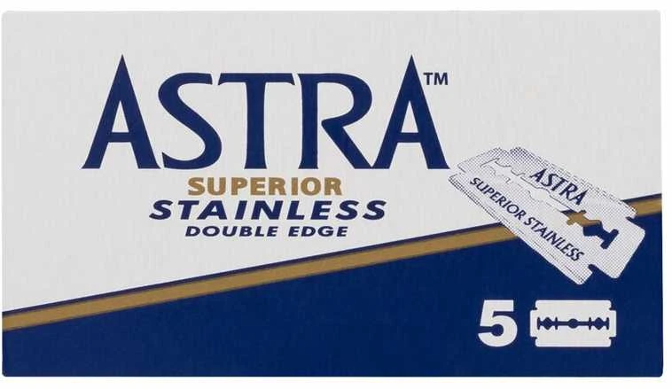 Astra Superior nerūdijantys skustuvai 5vnt