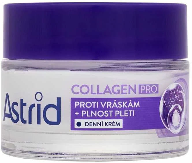 Astrid Collagen PRO Anti-Wrinkle And Replumping Day Kreminis Day Kreminis moterims, 50 ml