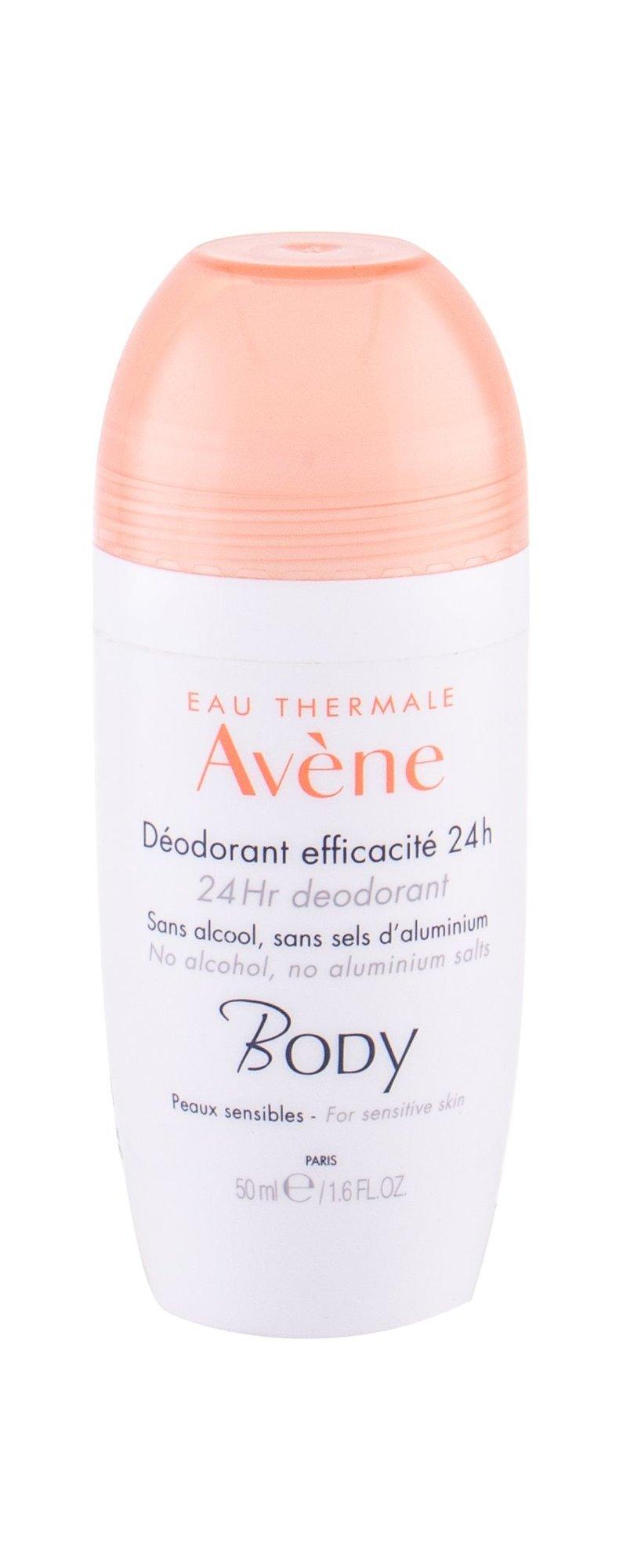 Avene Body Dezodorantas 24Hs, 50 ml