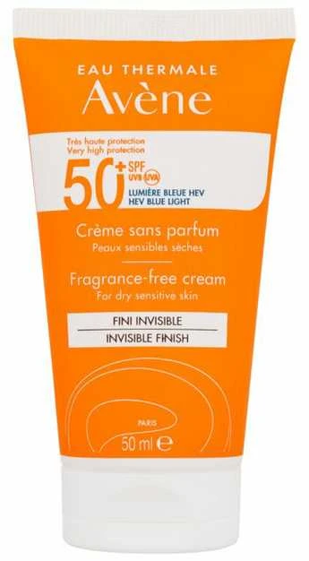 "Avène" bekvapis kremas su SPF 50+ 50ml