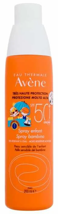 Apsaugininis purškiklis nuo saulės Avene Very High Protection Purškiklis For Children SPF50, 200 ml