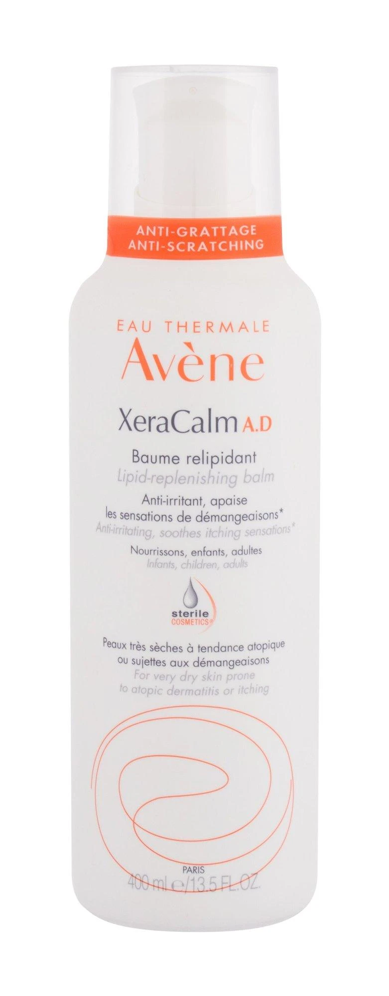 "Avene Xeracalm A.d. Lipidų papildtas balzamas 400ml