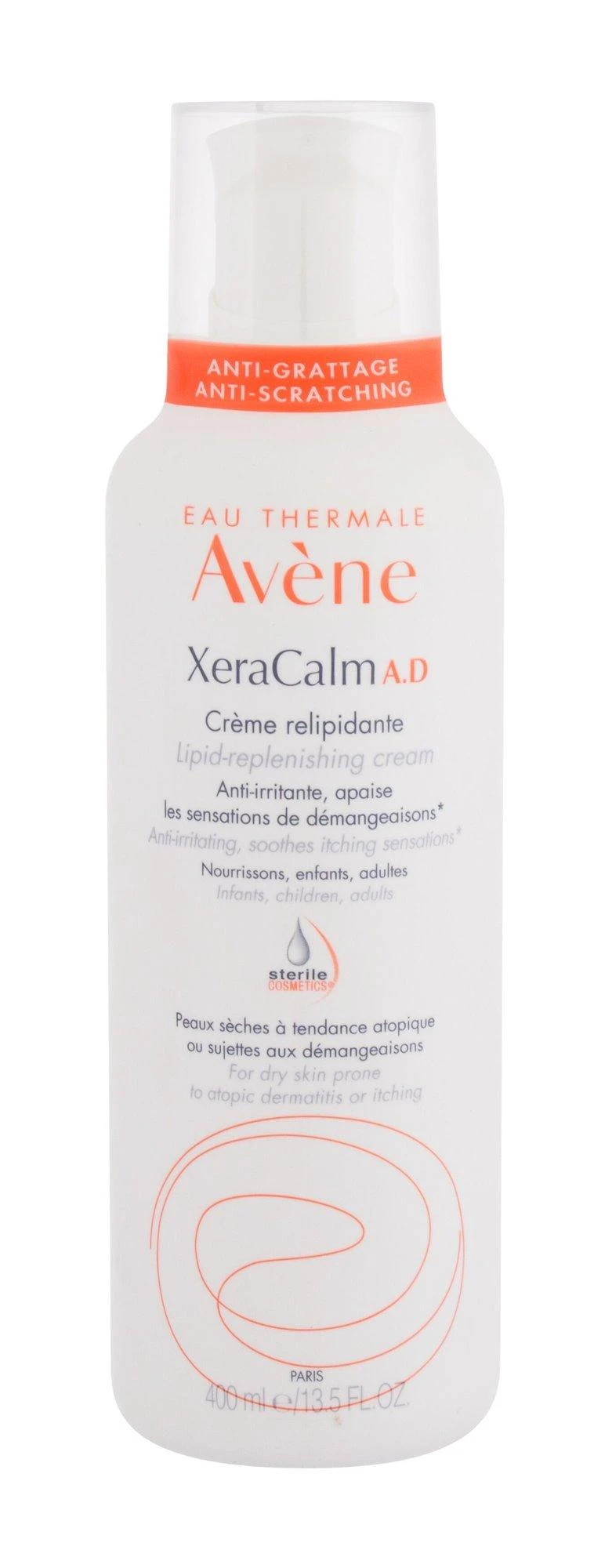 Avene XeraCalm A.D Lipid-Jauninamasis Kreminis lipidus atkuriantis kremas, 400 ml