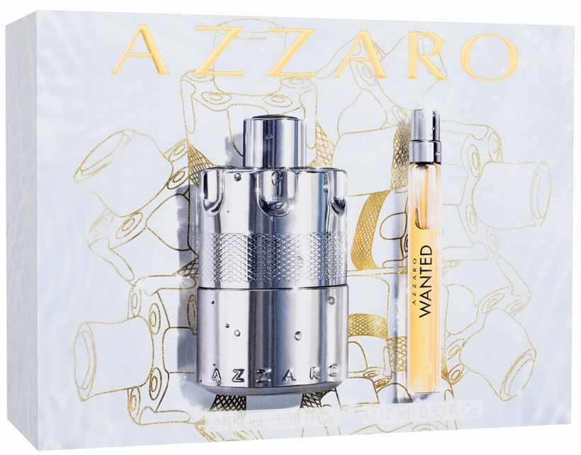 Azzaro Wanted EDP parfumuotas vanduo rinkinys vyrams, 100 ml