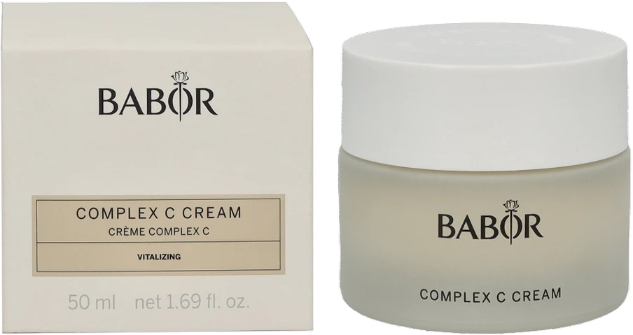 Babor Skinovage Complex C Kreminis gyvybingumą atsatantis veido kremas su vitaminu C, 50 ml