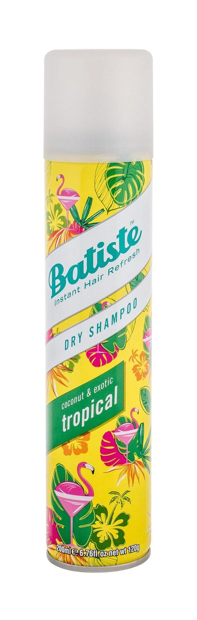 Sausas šampūnas plaukams Batiste Coconut &amp; Exotic Tropical Sausas šampūnas 200ml
