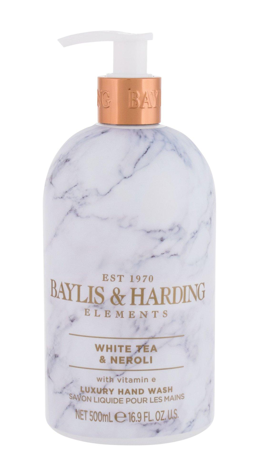 Baylis & Harding Elements Baltas Tea & Neroli skystas rankų muilas, 500 ml