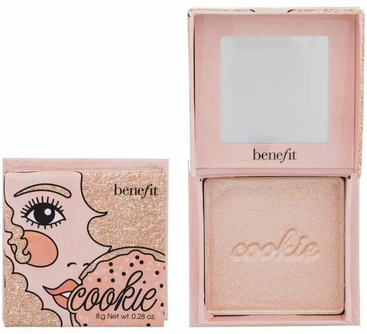 Benefit Cookie Golden Pearl Highlighter auksinio perlo atspalvio švytėjimo suteikianti pudra, 8 g