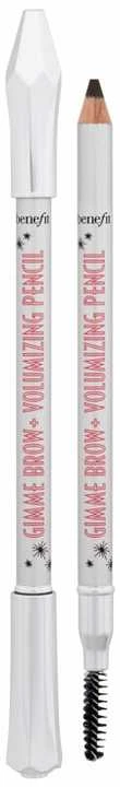 Benefit Gimme Brow+ Volumizing Pieštukas antakių pieštukas, atspalvis: 6 Cool Soft Juodas, 1,19 g
