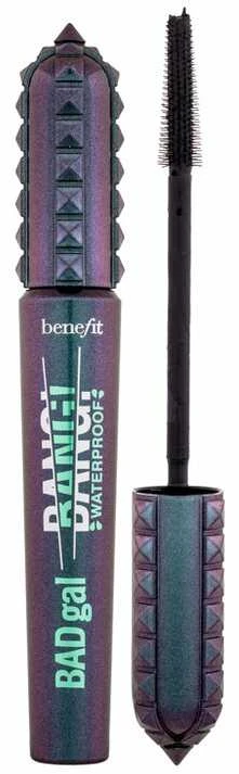 Benefit Bad Gal BANG! Atsparus vandeniui Volumizing Blakstienų tušas vandeniui atsparus tankinamasis blakstienų tušas, atspalvis: Intense Pitch Juodas, 8,5 g