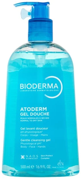 BIODERMA Atoderm Dušo želė dušo želė sausai ir jautriai odai, 500 ml