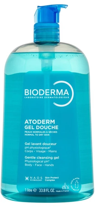 Bioderma Atoderm Gel Douche Dušo želė sausai ir jautriai odai, 1000 ml