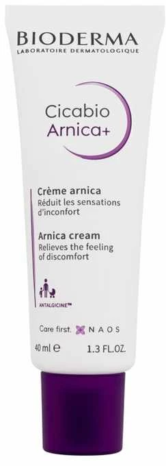 Bioderma Cicabio Arnica+ Soothing SOS Kreminis veido ir kūno kremas dirgliai / silpnai odai, 40 ml