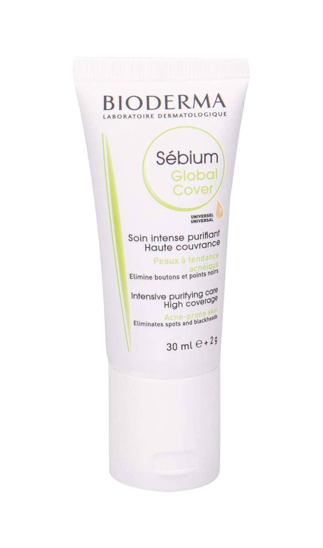 Veido kremas Bioderma Global Cover, 30 ml, moterims