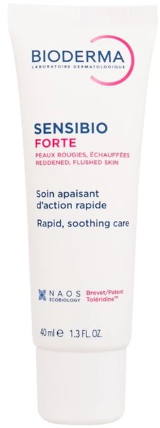 Bioderma Sensibio Forte Drėkinamasis ir raminamasis kremas, 40 ml