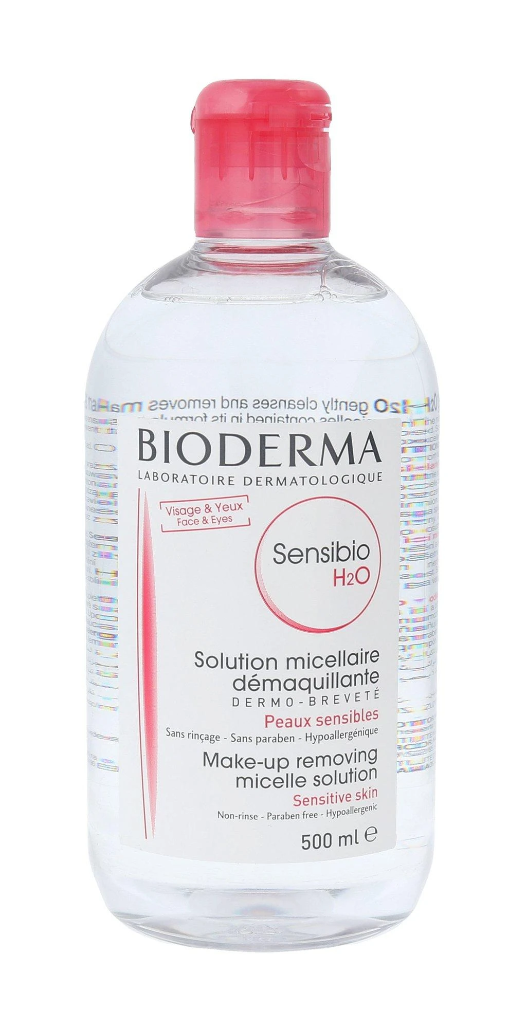 Bioderma Sensibio H2O Makiažą šalinantis micelinis vanduo, 500 ml