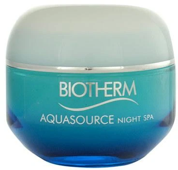 Biotherm Aquasource Night Spa naktinis veido kremas-kaukė, 50 ml