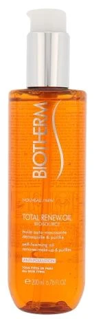 Biotherm Biosource Total Renew Oil Self Foaming valomasis veido aliejus, 200 ml
